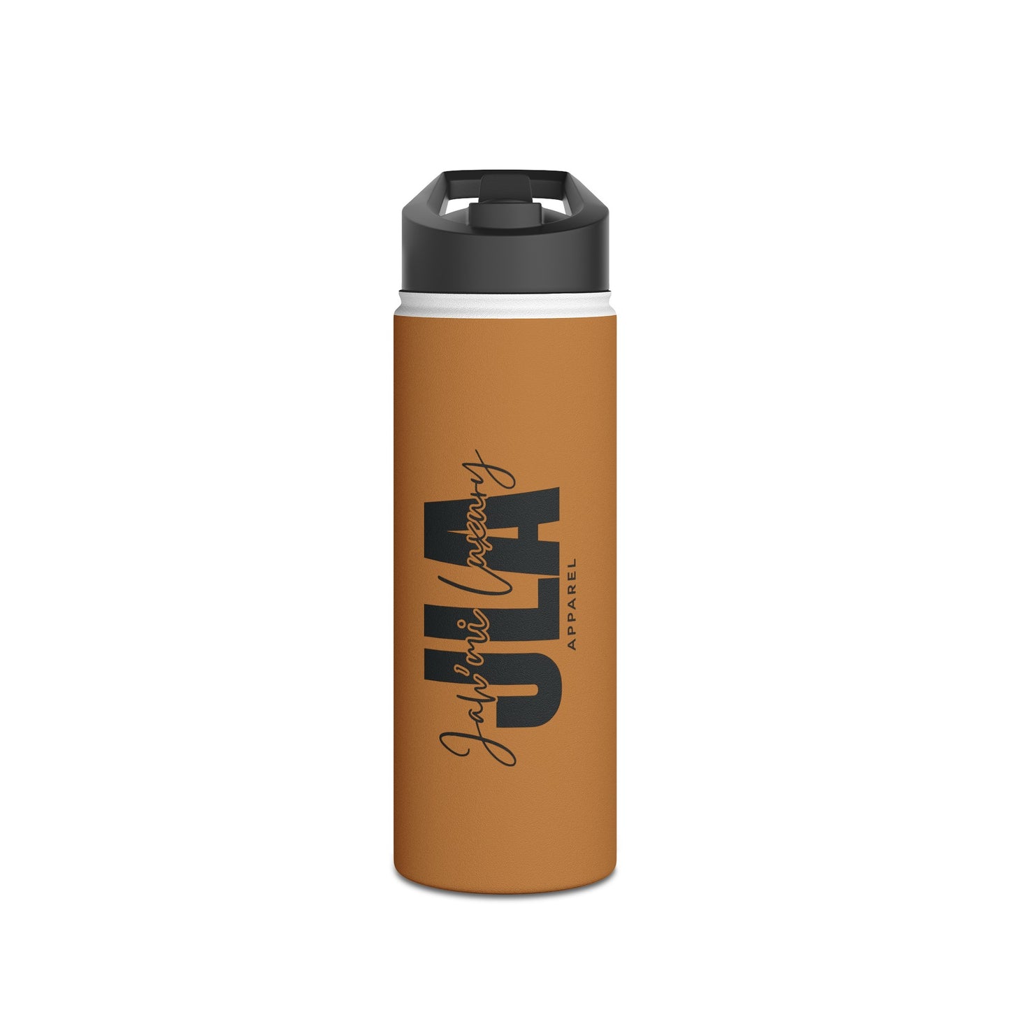 Jah’mi Luxe Stainless Steel Water Bottle, Standard Lid