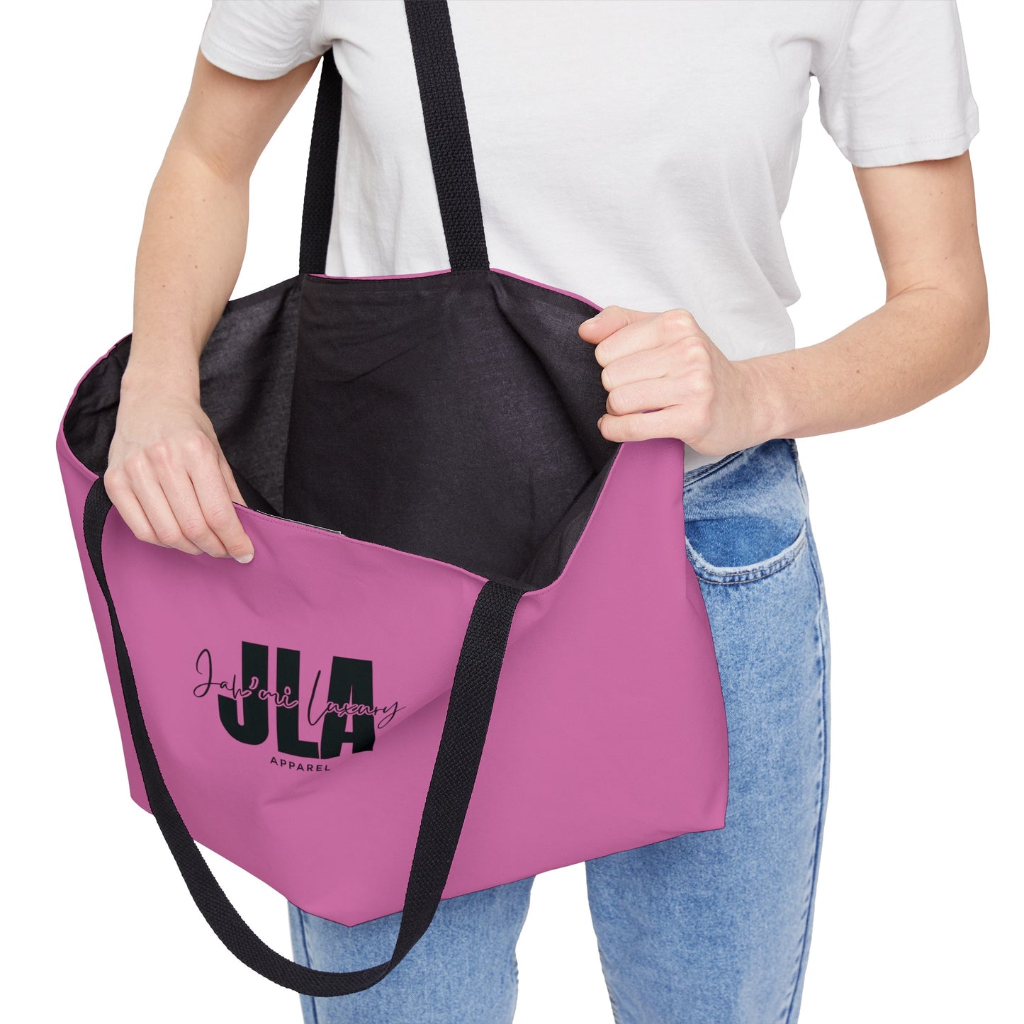 Jah’mi luxe “spend the night” Tote Bag