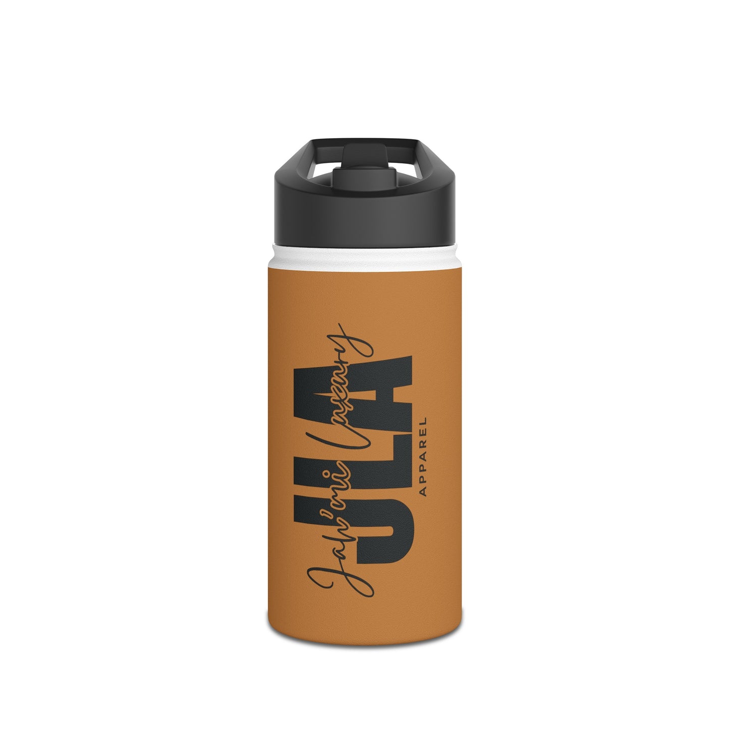 Jah’mi Luxe Stainless Steel Water Bottle, Standard Lid